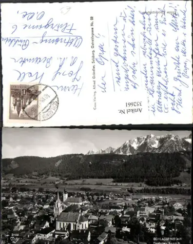 352661,Schladming Totale m. Dachstein Bergkulisse
