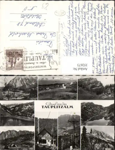352673,Tauplitzalm b. Tauplitz Sessellift See Mehrbildkarte