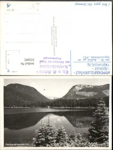 352692,Ödensee See b. Kainisch Bergkulisse