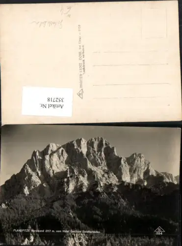 352718,Planspitze Nordwand vom Hotel Gesäuse Gstatterboden Bergkulisse