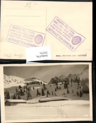 352731,Kaibling Alm b. Haus im Ennstal Bergkulisse Winterbild