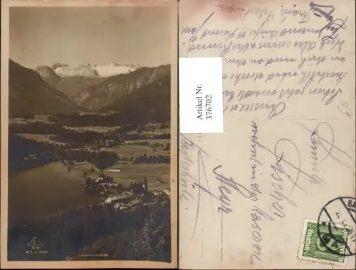 376702,Altaussee Totale m. Dachstein Bergkulisse