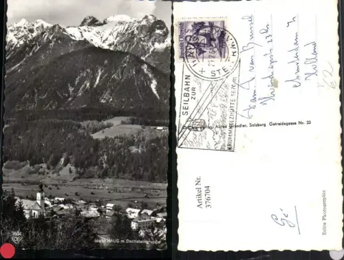 376704,Markt Haus Totale m. Dachsteingruppe Bergkulisse pub Cosy 3604