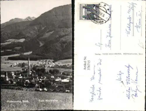 376715,Rottenmann Totale Bergkulisse pub Foto Hochreiter