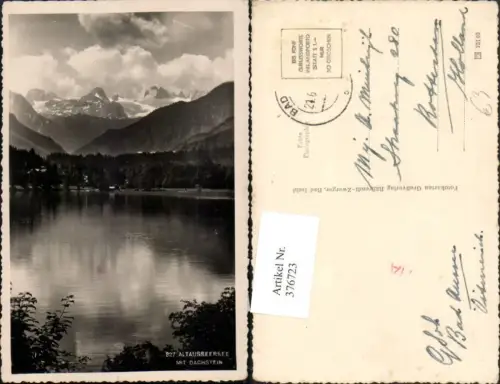376723,Altausseer See b. Altaussee m. Dachstein Bergkulisse