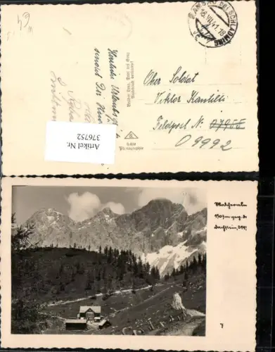 376752,Bergheim Walcheralm b. Ramsau Schladming geg. Dachstein Bergkulisse