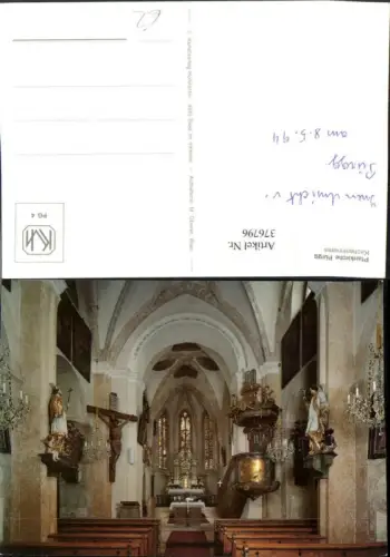 376796,Pürgg Pfarrkirche Kirche Innenansicht