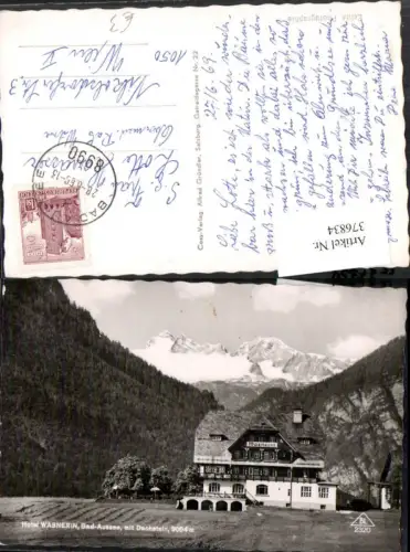 376834,Bad Aussee Hotel Wasnerin m. Dachstein Bergkulisse