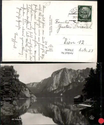 376836,Altausseer See b. Altausee Bergkulisse