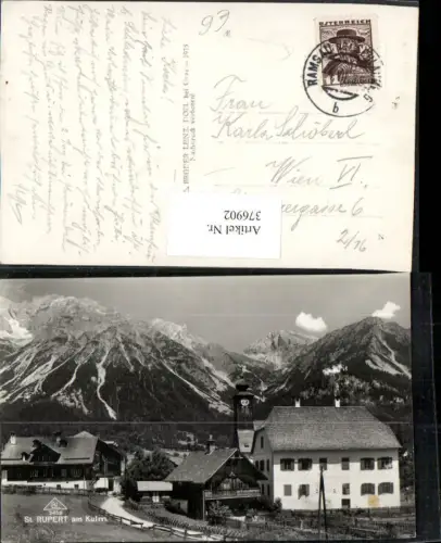 376902,St. Rupert am Kulm b. Schladming Teilansicht Bergkulisse