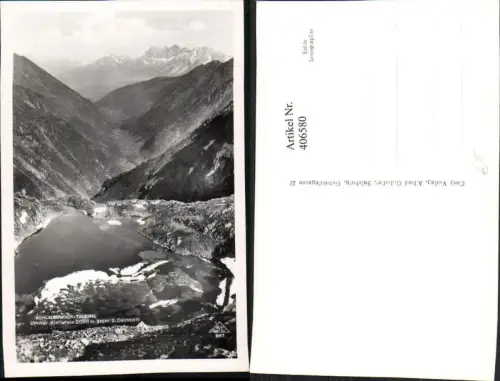 406580,Schladminger Tauern Unterer Klaffersee See b. Rohrmoos geg. Dachstein Bergkulisse