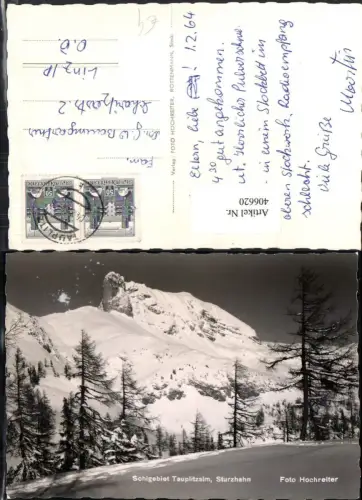 406620,Tauplitzalm b. Tauplitz Bergkulisse Winterbild pub Foto Hochreiter