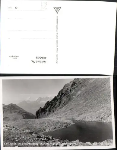 406638,Sattelsee See am Greifenberg b. Schladming m. Dachstein Bergkulisse