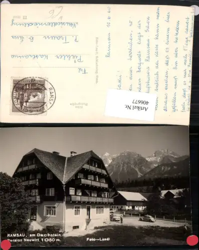 406677,Ramsau am Dachstein Pension Neuwirt Bergkulisse