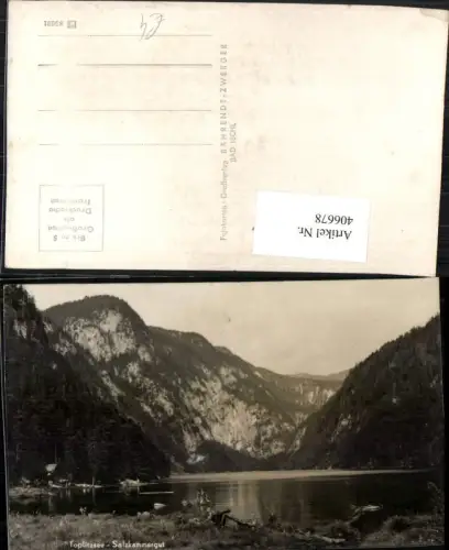 406678,Toplitzsee See b. Grundlsee Bergkulisse