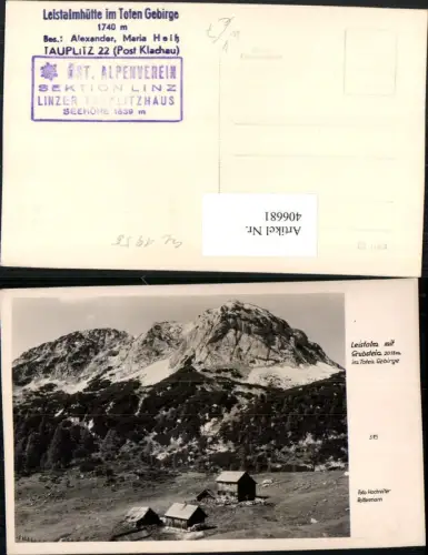 406681,Leistalm b. Tauplitz m. Grubstein Bergkulisse pub Foto Hochreiter 515