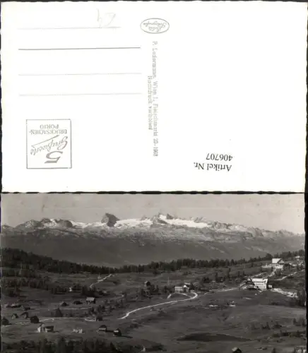 406707,Tauplitzalm b. Tauplitz geg. Dachstein Bergkulisse