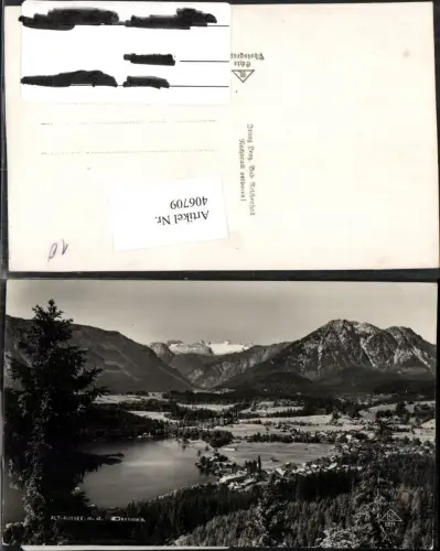 406709,Altaussee Totale m. Dachstein Bergkulisse