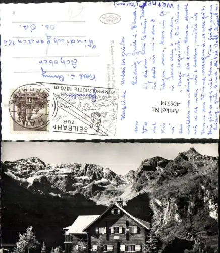 406714,Hans Wödl-Hütte Berghütte b. Schladming m. Hochwildstelle Bergkulisse