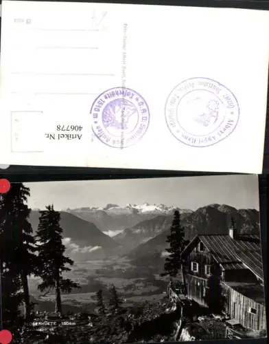 406778,Loserhütte Berghütte b. Altaussee Bergkulisse