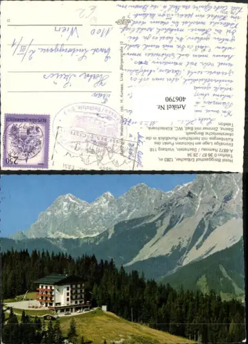 406790,Ramsau am Dachstein Hotel Berggasthof Erlbacher Bergkulisse