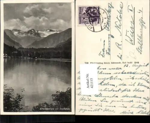 421115,Altausseersee See b. Altaussee m. Dachstein Bergkulisse