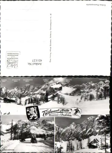 421127,Ramsau am Dachstein Türlwand-Hütte Winterbilder Mehrbildkarte