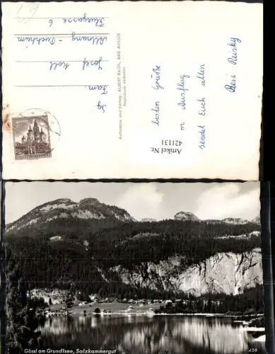 421131,Gössl am Grundlsee Totale Bergkulisse