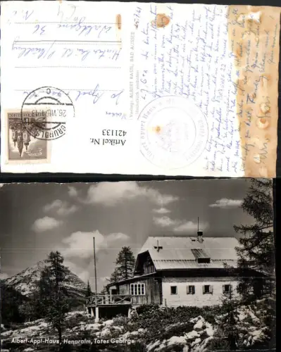 421133,Henaralm Albert-Appl-Haus Berghütte b. Grundlsee