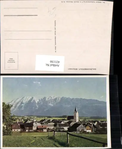421150,Mitterndorf Totale Bergkulisse pub F. E. Brandt 500/3