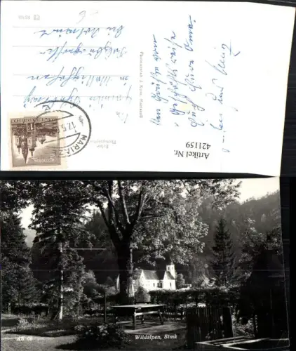 421159,Wildalpen Kirche