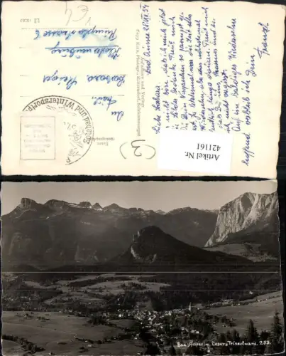 421161,Bad Aussee Totale m. Loser u. Trisselwand Bergkulisse pub Sepp Kain 253