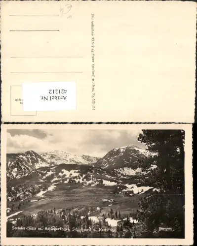 421212,Seetaler-Hütte Berghütte b. Ramsau am Dachstein Bergkulisse