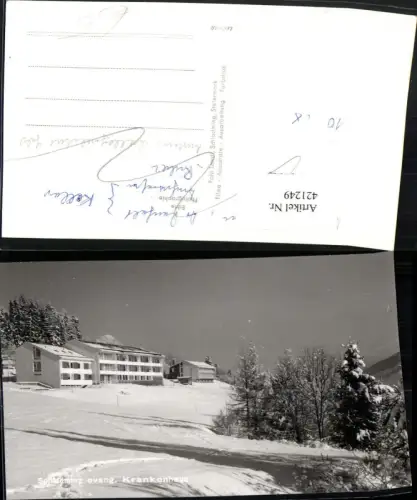 421249,Schladming Evangelisches Krankenhaus Winterbild