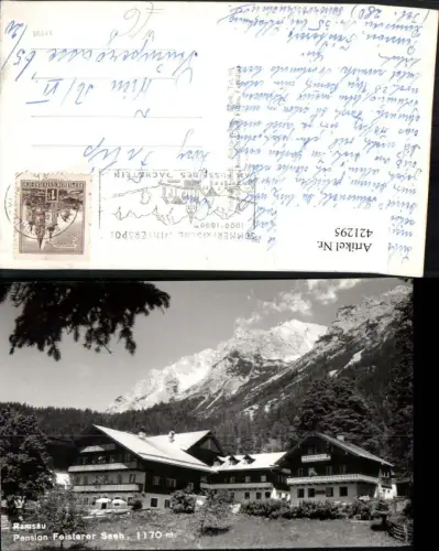 421295,Ramsau am Dachstein Pension Feisterer Bergkulisse