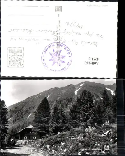 425118,Foto Ak Rudolf Schoberhütte Kleinsölk