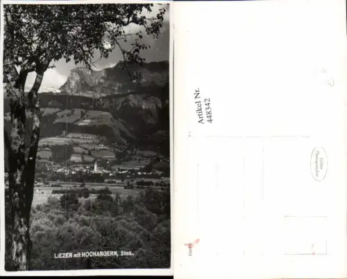 448342,Liezen Totale m. Hochangern Bergkulisse