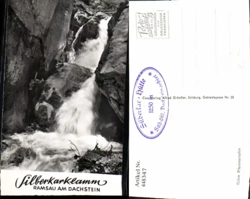 448347,Ramsau am Dachstein Silberkarklamm Klamm Wasserfall