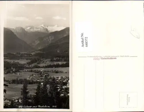 448372,Altaussee Totale m. Dachstein Bergkulisse