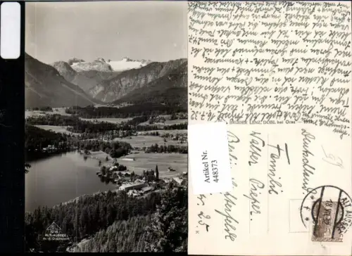 448373,Altaussee Totale m. Dachstein Bergkulisse