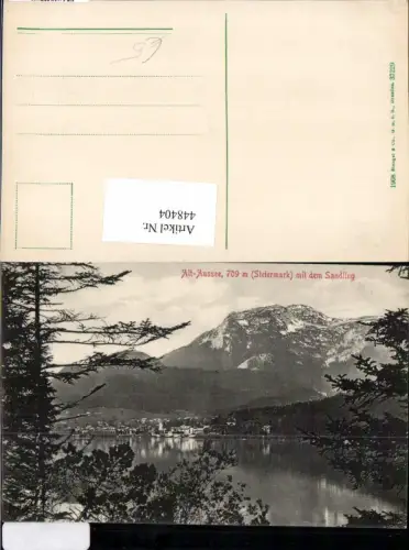 448404,Altaussee Totale m. Sandling Bergkulisse pub Stengel e Co 37229