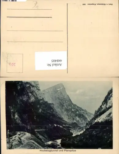 448405,Hochstegtunnel Tunnel m. Planspitze b. Johnsbach