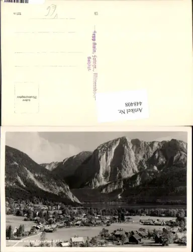 448408,Altaussee Totale m. Trisselwand Bergkulisse pub Sep Kain 335