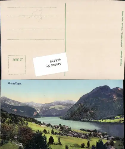 448425,Grundlsee Totale See Bergkulisse pub Ottmar Zieher 2151