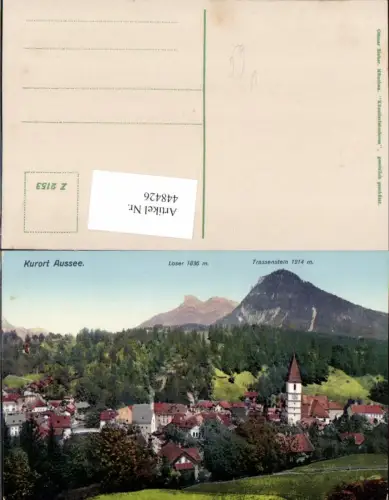 448426,Bad Aussee Totale m. Loser Bergkulisse pub Ottmar Zieher 2153