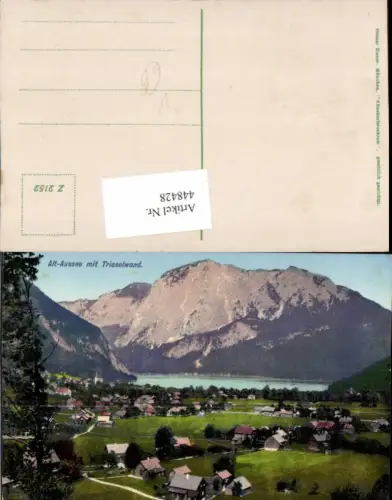 448428,Altaussee Totale m. Trisselwand Bergkulisse pub Ottmar Zieher 2152