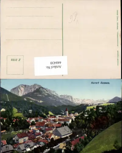 448430,Bad Aussee Totale Bergkulisse pub Ottmar Zieher 2155