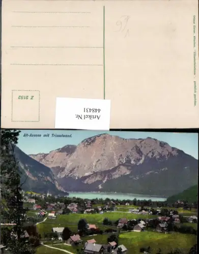 448431,Altaussee Totale m. Trisselwand Bergkulisse pub Ottmar Zieher 2152