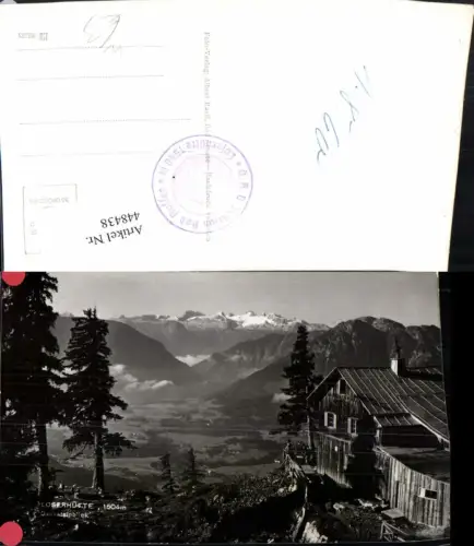 448438,Loserhütte Berghütte b. Altaussee m. Dachstein Bergkulisse