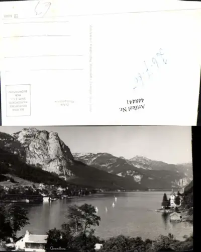 448441,Grundlsee Totale See Bergkulisse